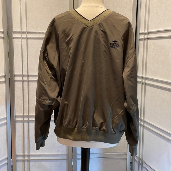 Pebble Beach Other - Pebble Beach Brown Windshirt - Size L